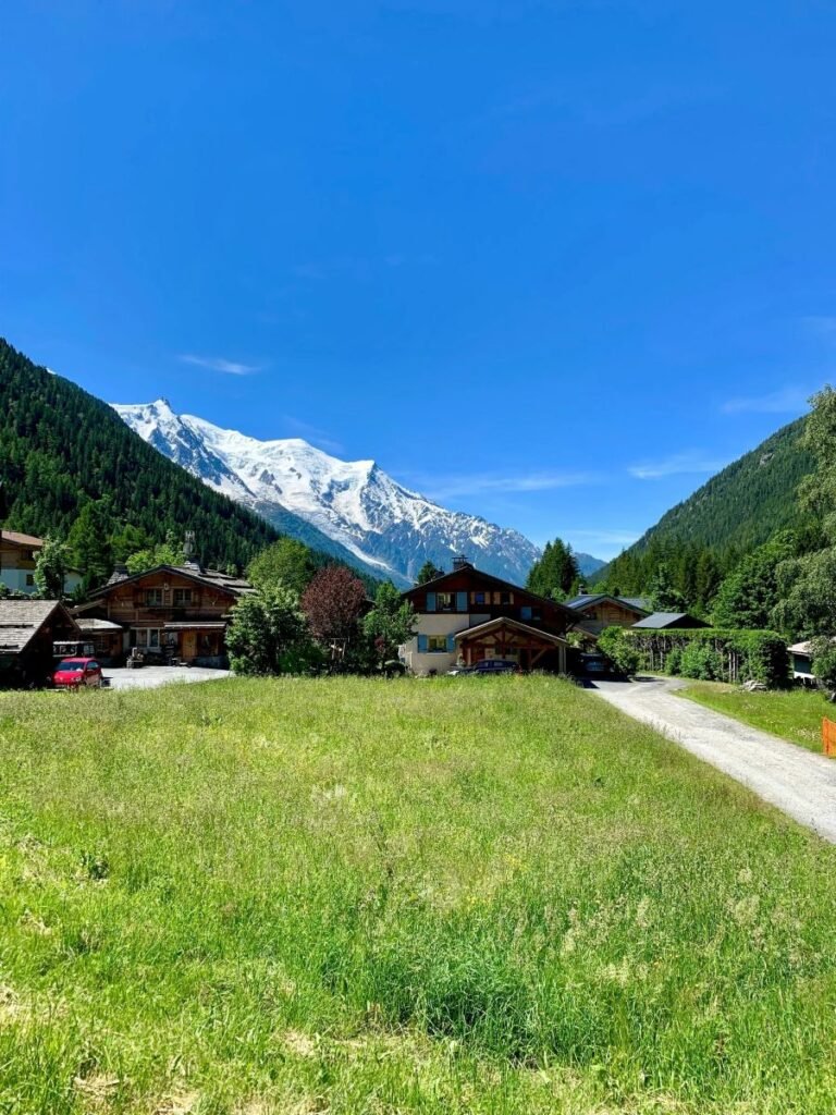 summer day in Chamonix-Mont-Blanc