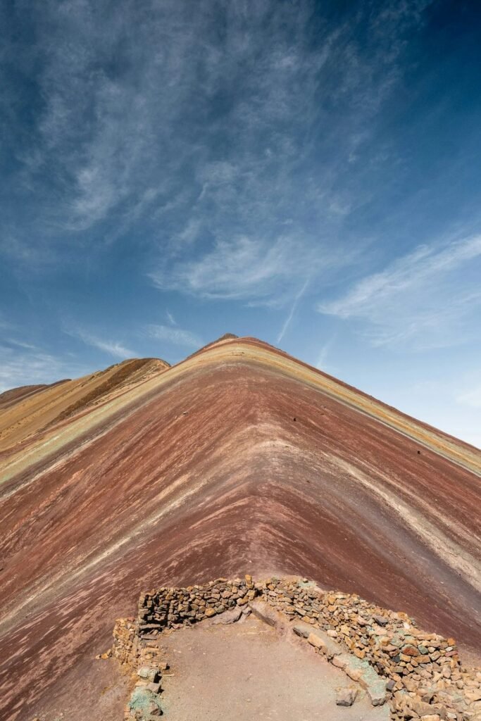 Stunning Rainbow Mountain in Peru