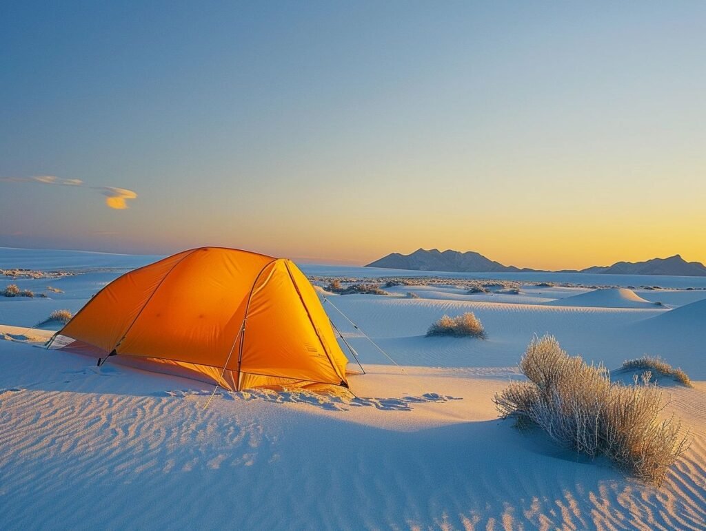 Camping White Sands National Park