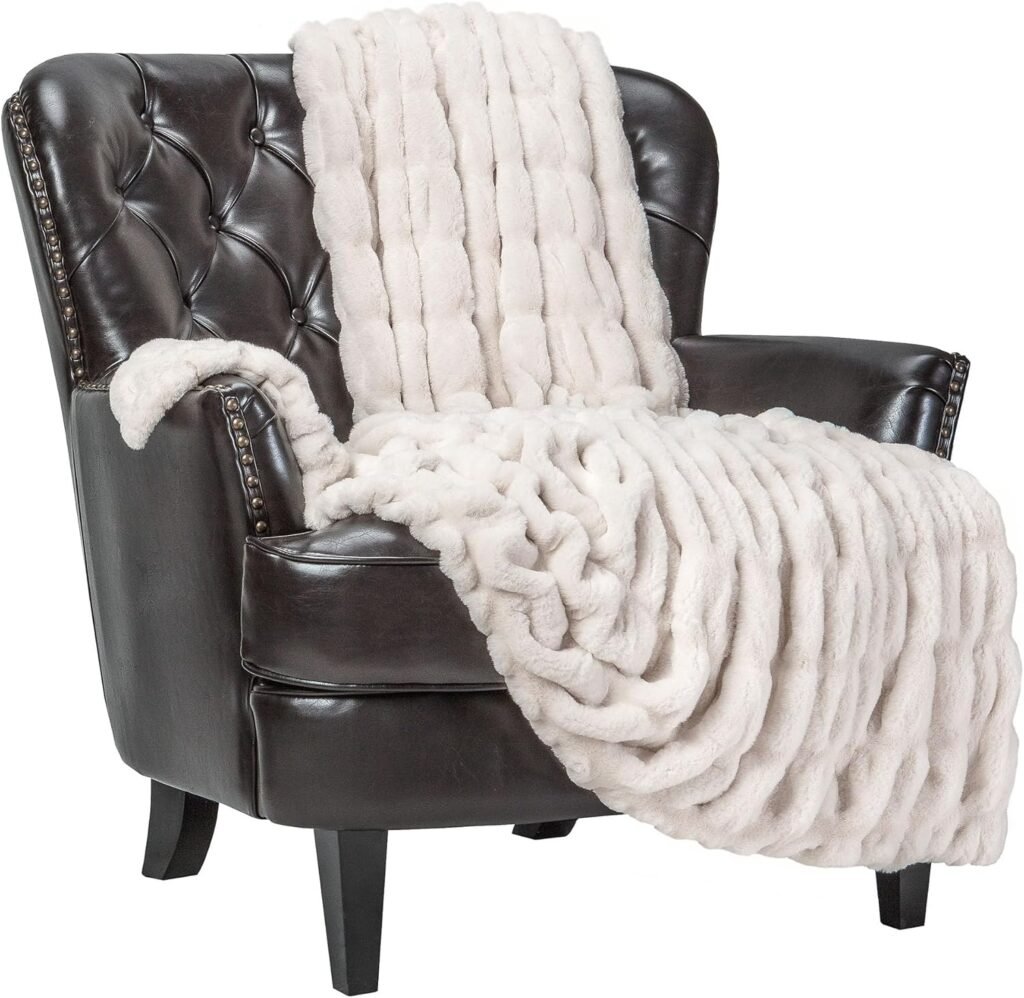 Chanasya Faux Fur Throw Blanket