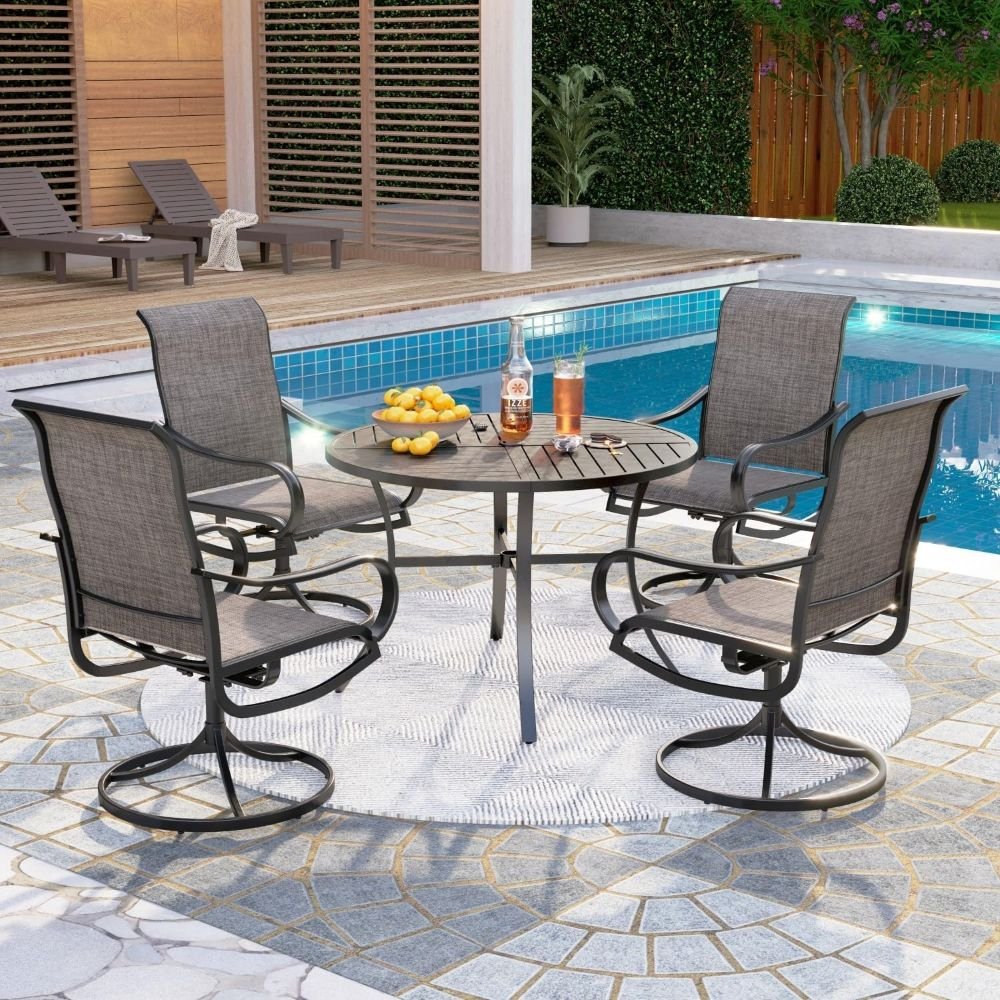 Dining Set PHI VILLA Patio Dining Set