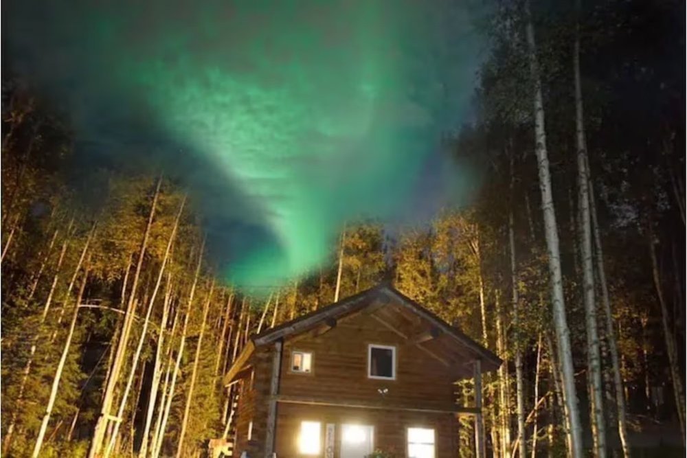 Moose Tracks Cabin in North Pole, Alaska