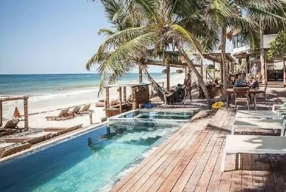 Beachfront of Tulum