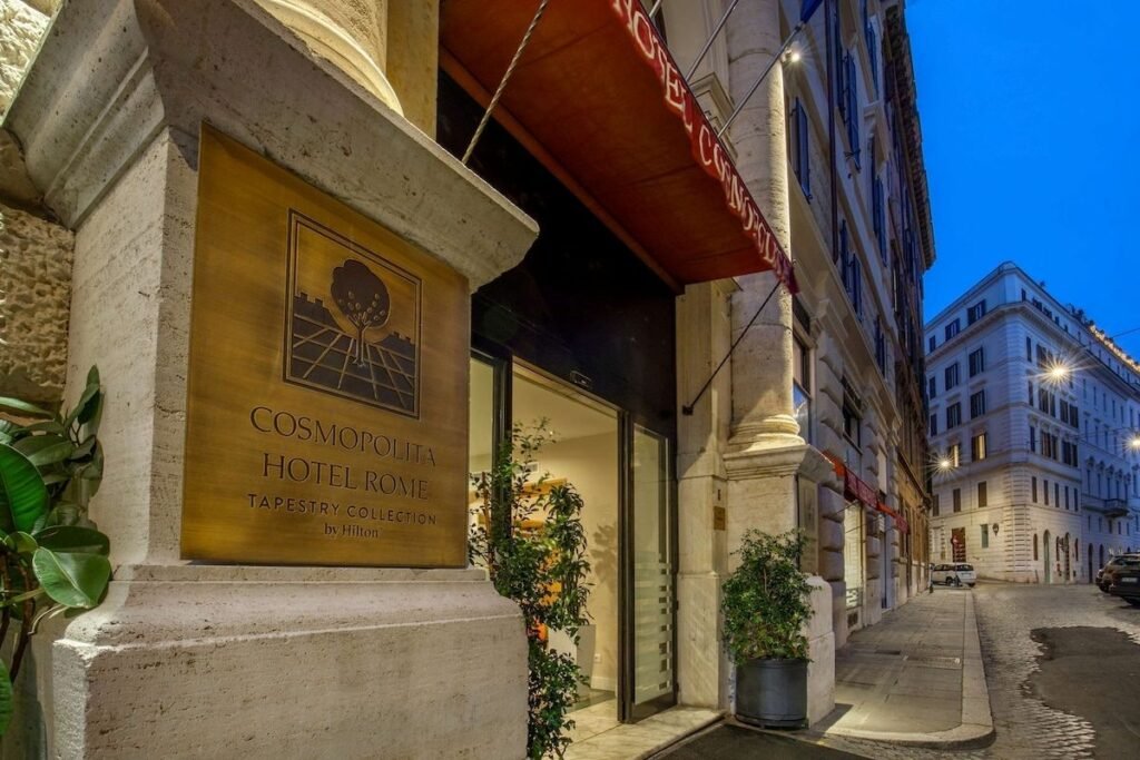 Exterior Cosmopolita Hotel Rome, Tapestry Collection by Hilton