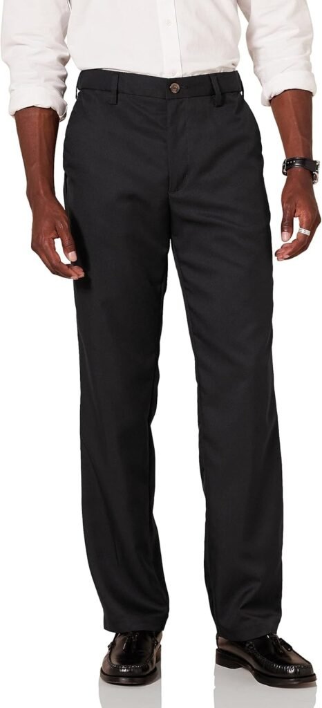 Amazon Essentials Relaxed Tailored Pants Expandable Waist