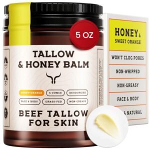 Beef Tallow for Skin - Tallow and Honey Balm