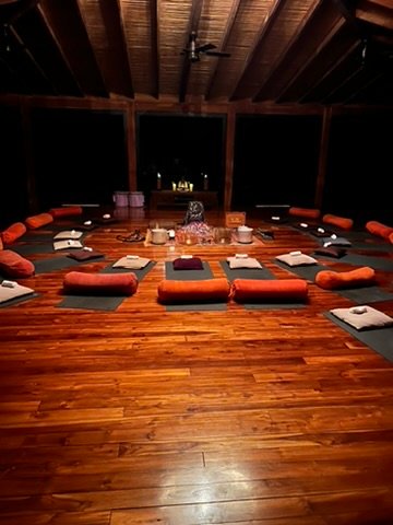 Yoga always brings me back to calm.